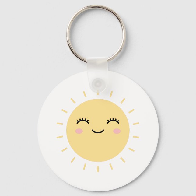 Chaveiro Sol Feliz (Frente)