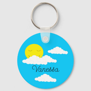 Chaveiro Sol sorridente