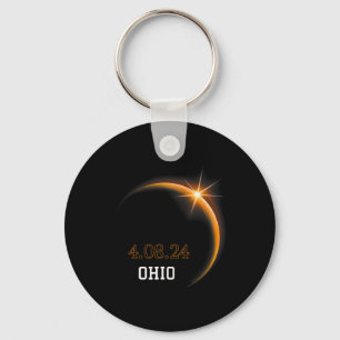 Chaveiro Solar Eclipse 2024 Ohio Totality Primavera 4.08.24