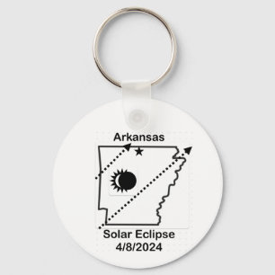 Chaveiro Solar Eclipse de Arkansas 2024