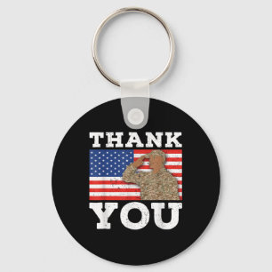 Chaveiro Soldado dos Estados Unidos Patriot Veteran Usa Fla