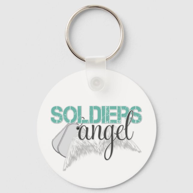 Chaveiro Soldados Angel Green (Frente)