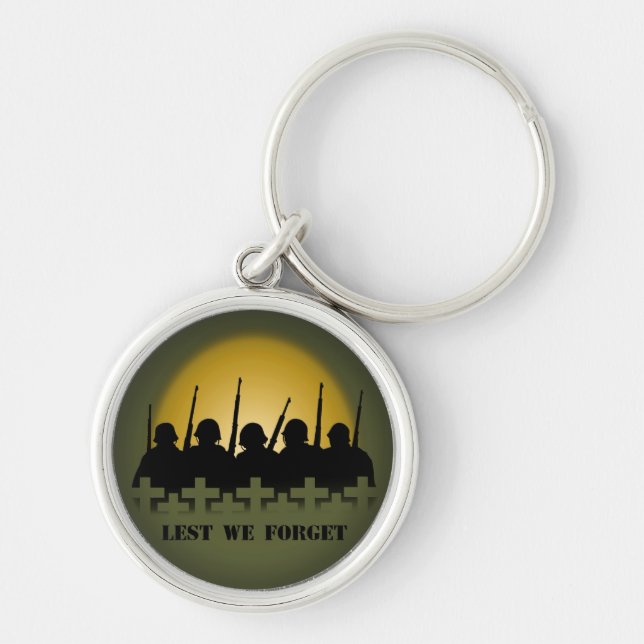 Chaveiro Soldados Falidos Cadeia-Chave Para Não Esquecermos (Frente)