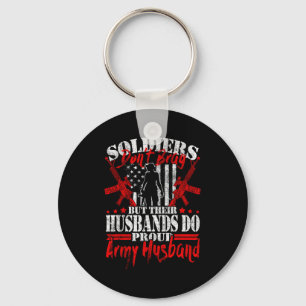 Chaveiro Soldados não se gabam marido exército orgulhoso mi