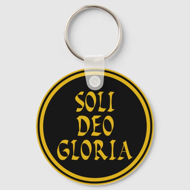 Chaveiro Soli Deo Gloria (Frente)