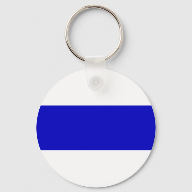 Chaveiro solidariedade da linha azul ucrânia com bandeira a (Frente)