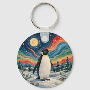 Chaveiro Solstício de Inverno do Pinguim Celestial