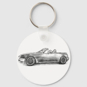 Chaveiro Sombra de prata MX5