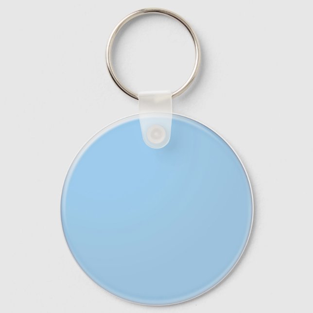 Chaveiro Sombras Simples : Azul Bebê (Frente)