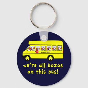 Chaveiro Somos todos Bozos neste Camiseta de ônibus