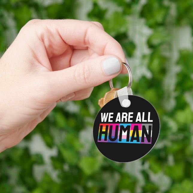 Chaveiro Somos Todos Humanos LGBTQIA+ (Mão)
