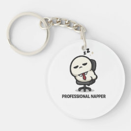 Chaveiro Soneca Profissional - Personagem Cansado e Fofo no