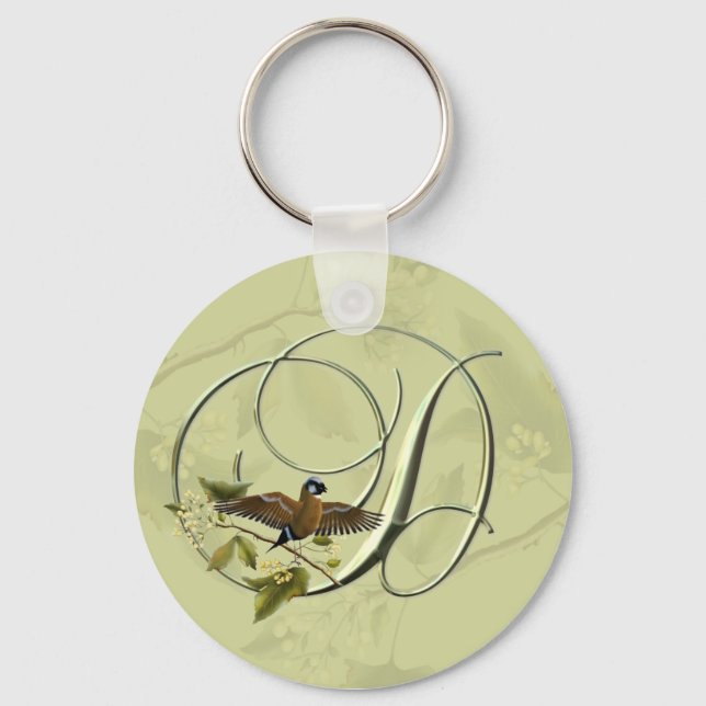 Chaveiro Songbird Inicial D (Frente)