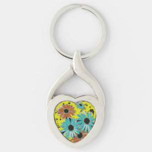 Chaveiro Sonhando com a Daisies Metal Key Chain