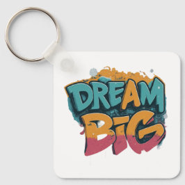 Chaveiro Sonhe Grande, Corra Selvagem de Metal