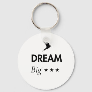 Chaveiro Sonhe Grande Pulseira de Inspiração Motivacional