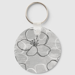 Chaveiro Sonho de Flor de Maçã: Ornamento de Abstrato