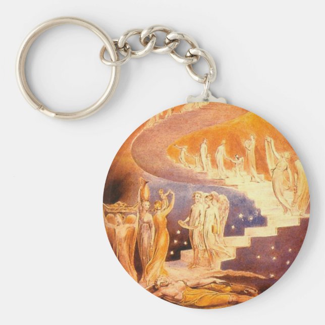 Chaveiro Sonho de Jacob por William Blake (Frente)