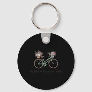 Chaveiro Sonho Farto Bicicleta Floral Feliz 8647 Trum