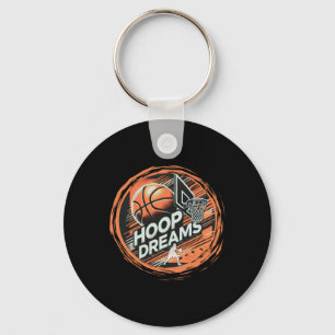 Chaveiro Sonhos Ativos de Hoop de Basquete