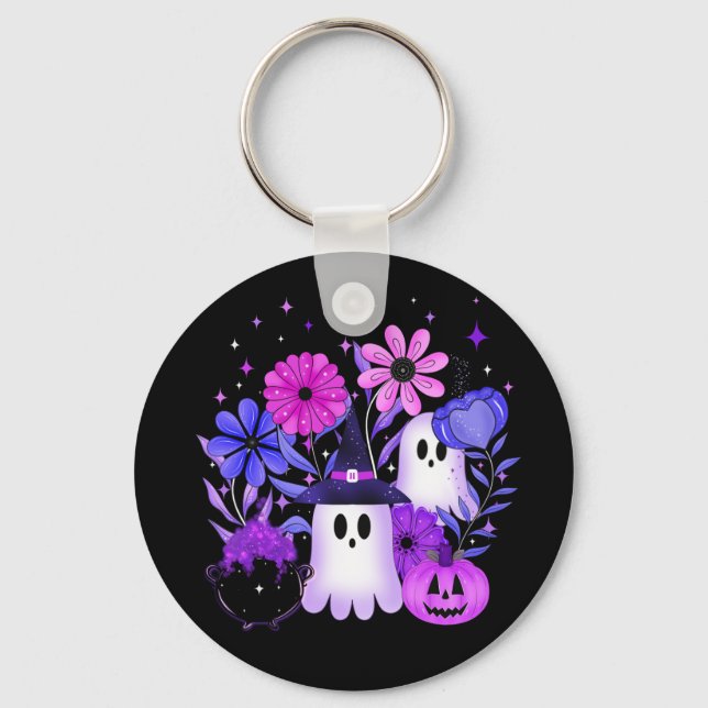 Chaveiro Sonhos Boo-tanicais (Frente)