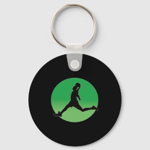 Chaveiro Sonhos de basquetebol Dunking Design Hoop