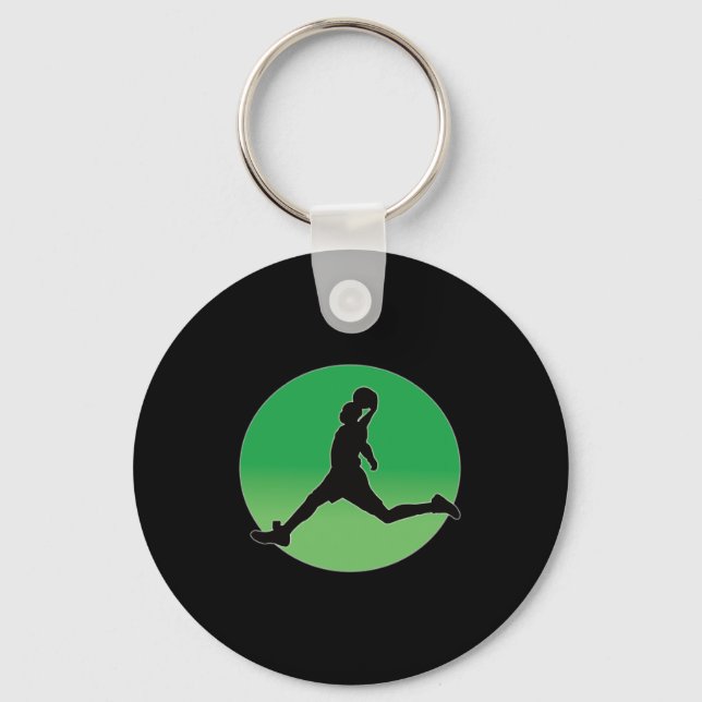 Chaveiro Sonhos de basquetebol Dunking Design Hoop (Frente)
