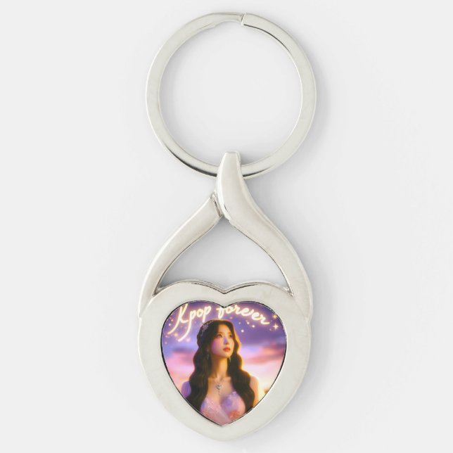 Chaveiro Sonhos e Estrelas: Celebrando o Pop do K para semp (Frente)