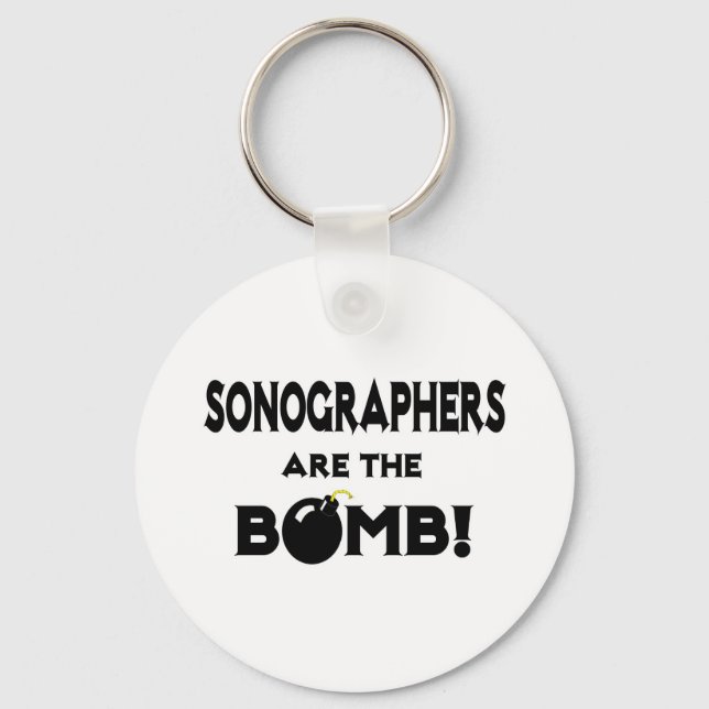 Chaveiro Sonógrafos São A Bomba! (Frente)
