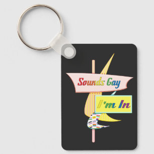 Chaveiro Sons - Gay - Sinal Moderno Retroativo