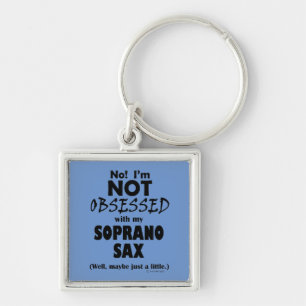 Chaveiro Soprano Sax obsessão