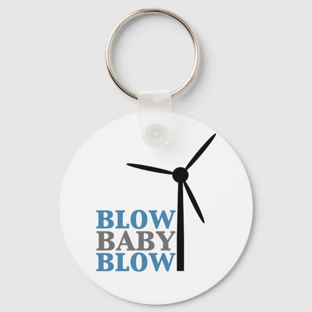 Chaveiro sopro de bebê (energia eólica) (Frente)