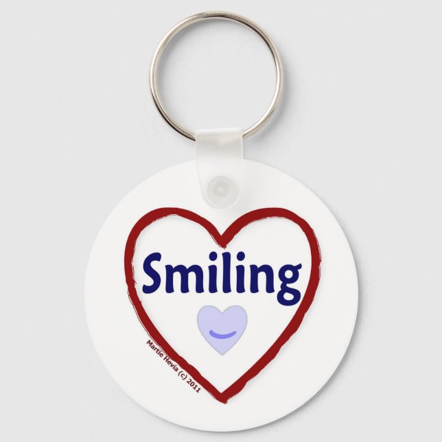 Chaveiro Sorriso de amor (Frente)
