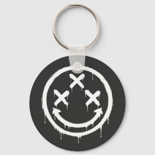Chaveiro Sorriso Grafite Olhos Triplo X