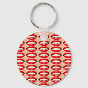 Chaveiro Sorriso perfeito Fatale Pop-art