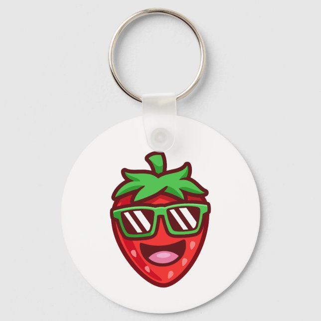 Chaveiro Sorrisos de Morango (Frente)