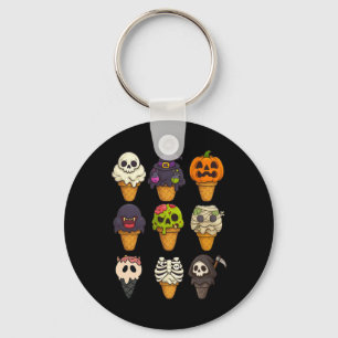 Chaveiro Sorvete da múmia Summerdal Skeleton Zombie Pumpkin