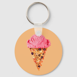 Chaveiro sorvete Pizza