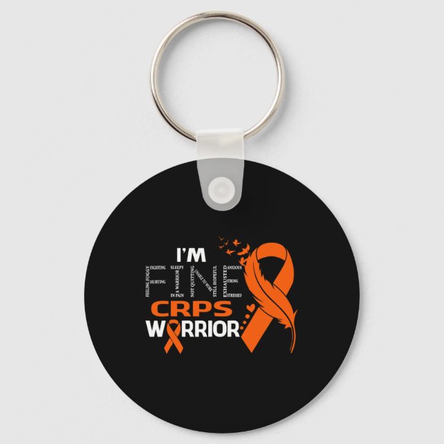 Chaveiro Sou a Pena de Consciência do Guerreiro do BPS (Frente)