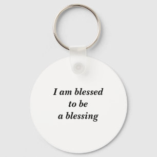 Chaveiro Sou abençoado por ser uma bênção