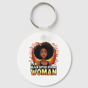 Chaveiro Sou Black Gift Forte Mulher Negra Negra Negra Hist