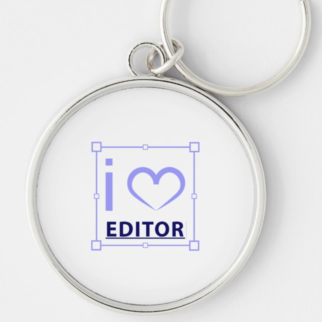 Chaveiro Sou editor (Frente)