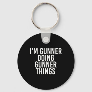 Chaveiro Sou Gunner, a fazer coisas de Gunner.