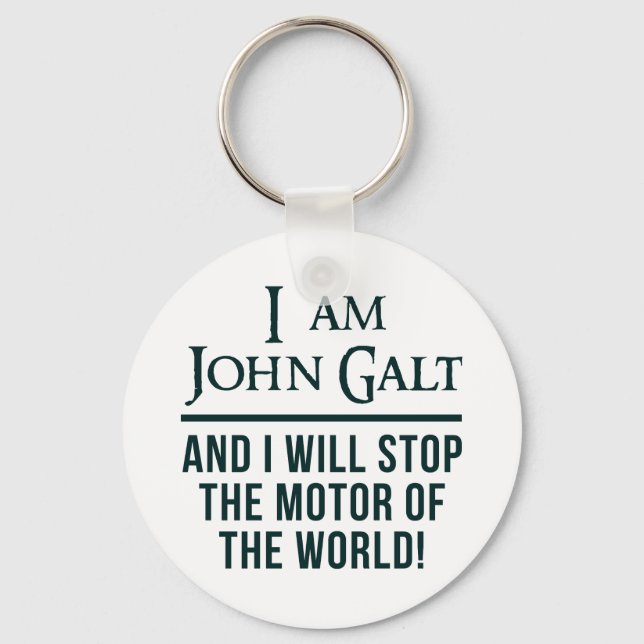 Chaveiro Sou John Galt (Frente)