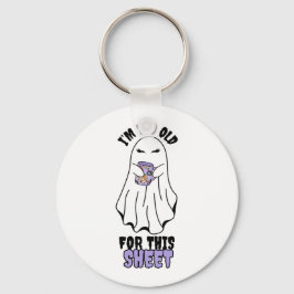 Chaveiro Sou muito velho para esta folha" Mulher Fantasma d