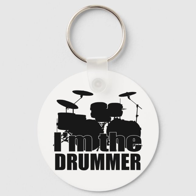 Chaveiro Sou o Drummer (Frente)