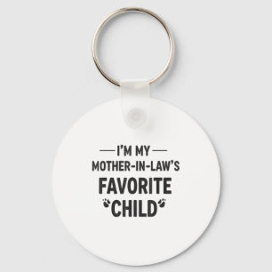 Chaveiro Sou o Filho Favorito da Minha Sogra Presente Para