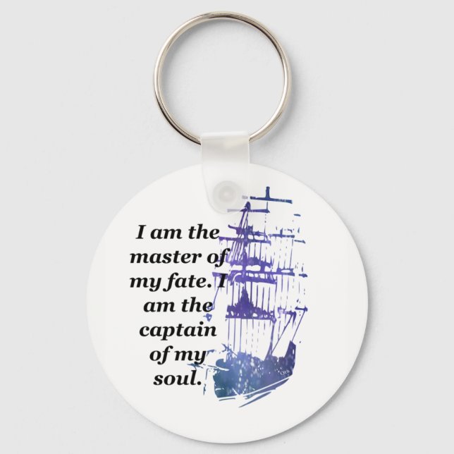Chaveiro sou o mestre do meu destino (Frente)