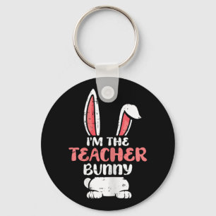 Chaveiro Sou O Professor Bunny Easter Ovo Primavera Wom