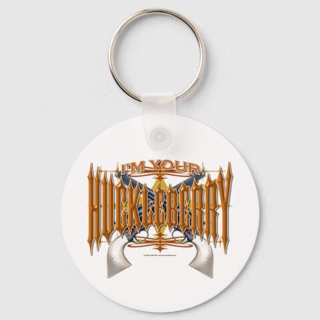 Chaveiro Sou o seu Huckleberry (Frente)